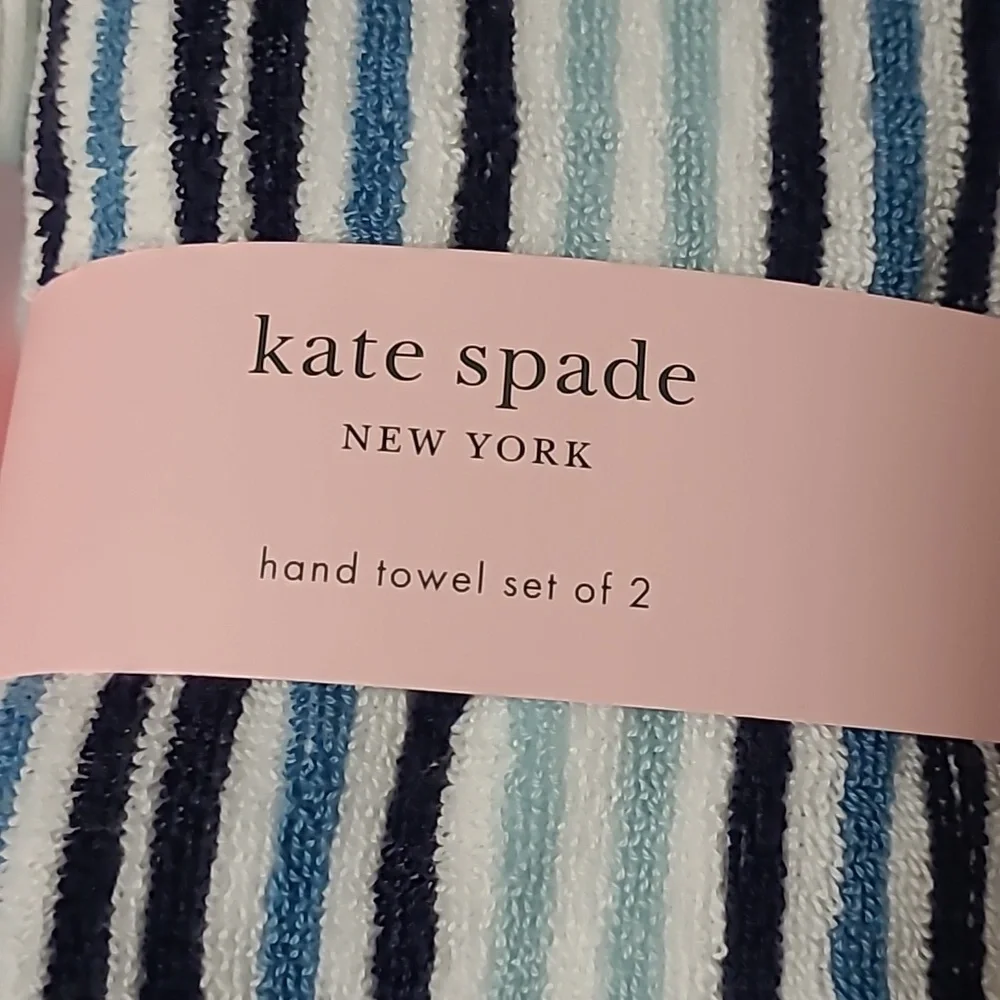 Kate Spade Stripes Bath Towel Set